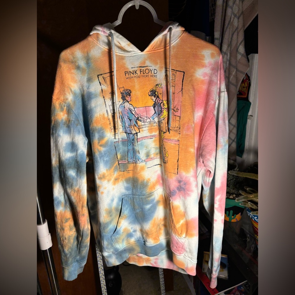 Pink Floyd Wish You Were Here Tie-Dye Hoodie